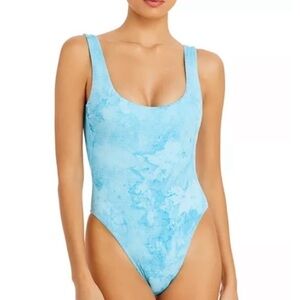 VITAMIN A Reese One Piece Swimsuit Size 8 Turquoise
